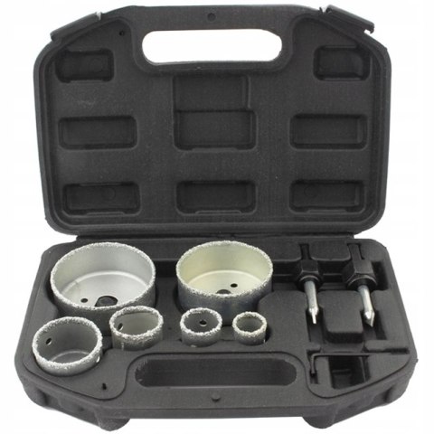 ZESTAW OTWORNICE WOLFRAMOWE DO GLAZURY PŁYTEK 8 EL