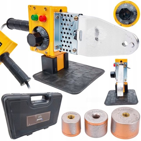 ZGRZEWARKA DO RUR PCV PP 2000W 3 Matryce 20-32MM WALIZKA 320 ZESTAW