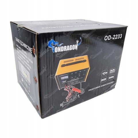 ROZRUCH 12/24V PROSTOWNIK SAMOCHODOWY Z ROZRUCHEM DO ŁADOWANIA MOCNY 140A