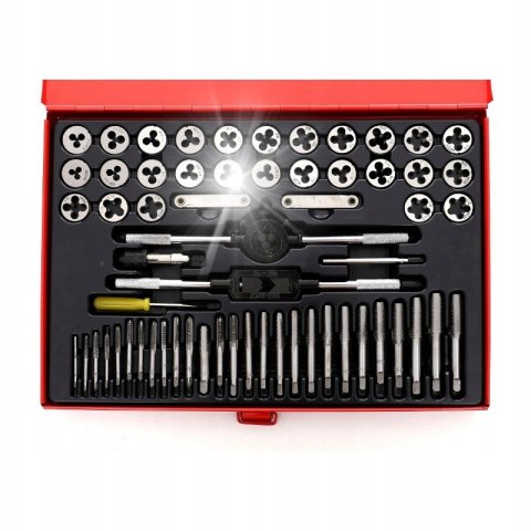 Gwintowniki i narzynki 60 elem Kraft Dele KD10251