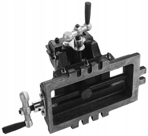 Imadło Maszynowe KRZYŻOWE DWUOSIOWE Kraft&Dele 100 mm