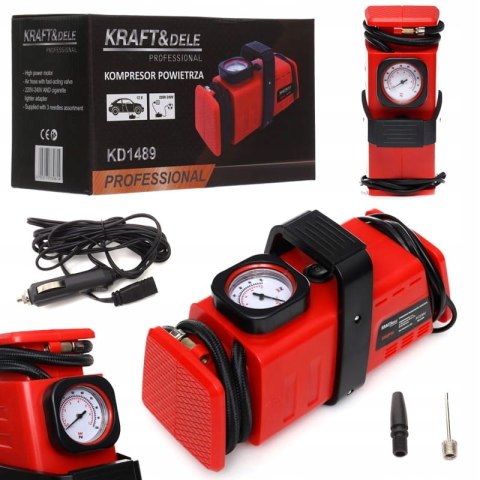 Kompresor samochodowy 12/230V Kraft&Dele KD1489