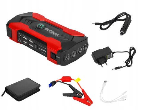 Mocny Akumulator Power Bank Jump STARTER 800A - 28000 mAh KRAFT&DELE KD5491