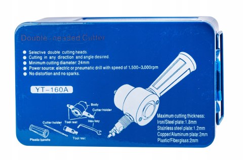 Nożyce do cięcia blachy Falon-Tech FTYT160