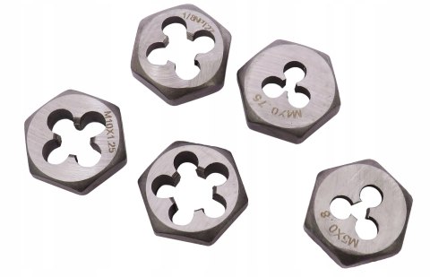 Zestaw narzynek I gwintowników 40 EL kalibrowniki