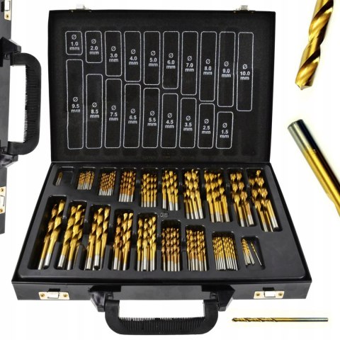 Zestaw wierteł do metalu Falon-Tech FT390170T 170 el.