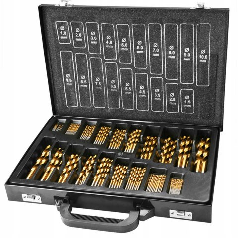 Zestaw wierteł do metalu Falon-Tech FT390170T 170 el.