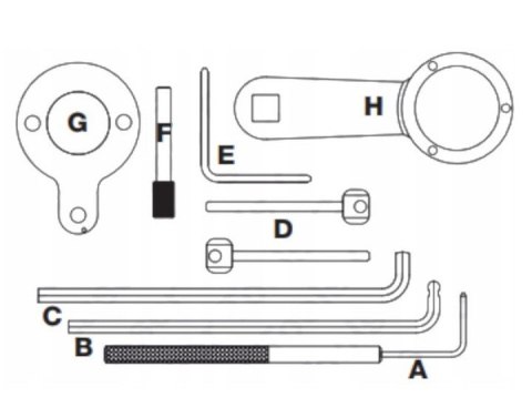 Blokada rozrządu Falon-Tech 1.4/1.6/2.0 TDI