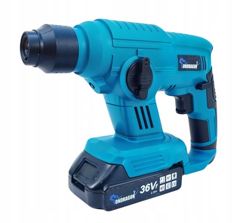 MŁOTOWIERTARKA AKUMULATOROWA MŁOT UDAROWY 36V SDS + 2 AKUMULATOR-Y BATERIE