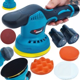 POLERKA SAMOCHODOWA AKUMULATOROWA NA BATERIE + 2x aku 2.0AH 12V MOCNA