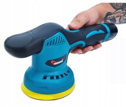 POLERKA SAMOCHODOWA AKUMULATOROWA NA BATERIE + 2x aku 2.0AH 12V MOCNA