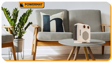 GRZEJNIK TERMOWENTYLATOR ELEKTRYCZNY FARELKA PIONOWY POZIOMY TERMOSTAT 2 kW