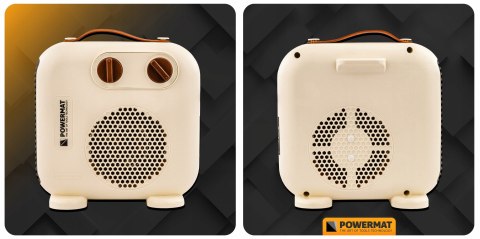 GRZEJNIK TERMOWENTYLATOR ELEKTRYCZNY FARELKA PIONOWY POZIOMY TERMOSTAT 2 kW