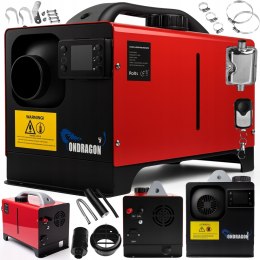 NAGRZEWNICA SPALINOWA DMUCHAWA OLEJOWA OGRZEWANIE POSTOJOWE ON 12/230V 9KW