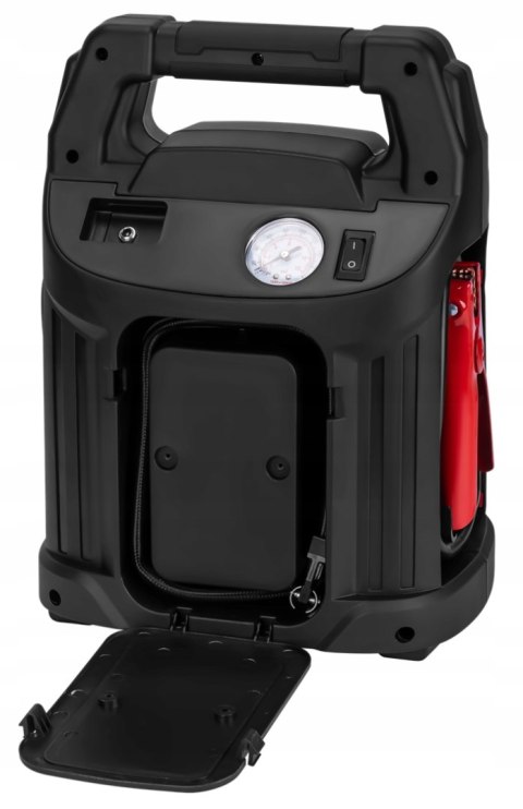 JUMP-STARTER ROZRUCH ROZRUCHOWY 1200/700A 26Ah 12V INWERTER + OŚWIETLENIE