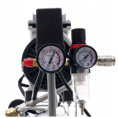 KOMPRESOR 50L CICHY BEZOLEJOWY SPREŻARKA POWIETRZA CIŚNIENIE 290/min KD1396