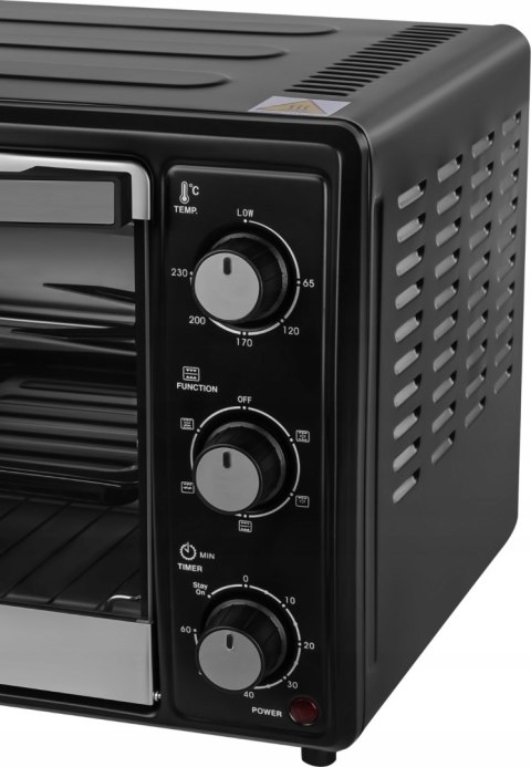 KUCHENKA ELEKTRYCZNA 30L 1650W FUNKCJA ROŻNA+AKCESORIA