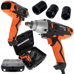 Klucz udarowy Kraft&Dele 2100 W 800 Nm 1/2'' z walizką i 3 nasadkami