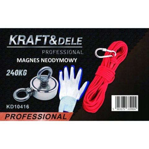 Magnes neodymowy Kraft&Dele 240 kg