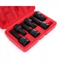 Nasadki udarowe 1/2" 6 szt. M14 M16 M18 walizka KRAFT&DELE KD11761