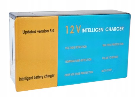 Prostownik AKUMULATOROWY Mikroprocesorowy Samochodowy 12V 6A Ładowarka LCD