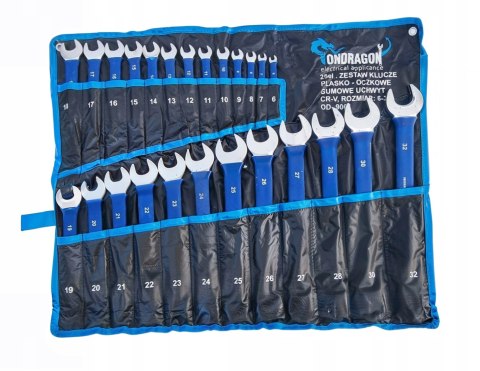 G 25el KLUCZE PŁASKO OCZKOWE Z GUMA KLUCZE PŁASKIE GUMOWYM UCHWYTEM 6-32mm G 25el KLUCZE PŁASKO OCZKOWE Z GUMA KLUCZE PŁASKIE GUMOWYM UCHWYTEM 6-32mm