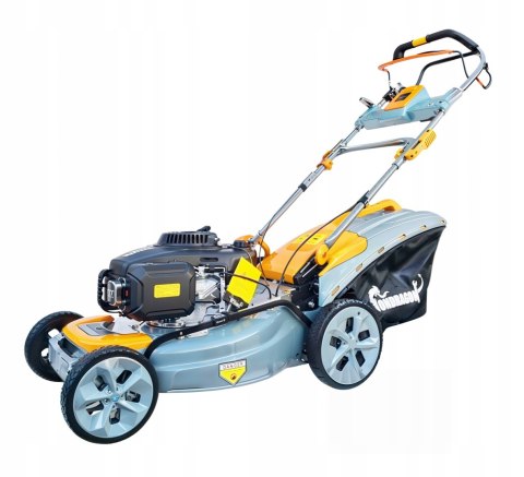 KOSIARKA SPALINOWA Z NAPĘDEM 51cm 9w1 MIELENIE WYRZUT BOCZNY 9KM noż GRATIS KOSIARKA SPALINOWA Z NAPĘDEM 51cm 9w1 MIELENIE WYRZUT BOCZNY 9KM noż GRATIS