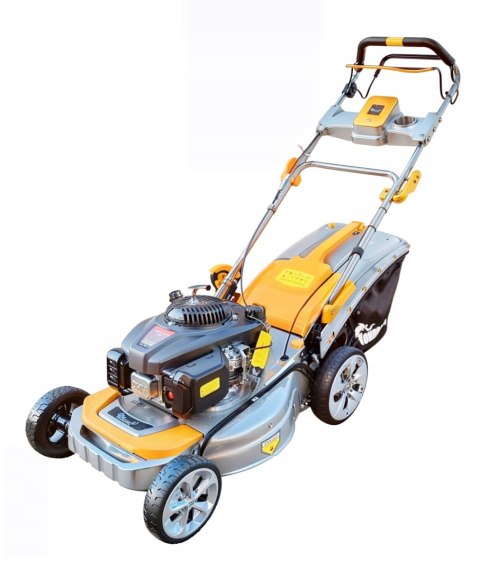 KOSIARKA SPALINOWA Z NAPĘDEM 51cm 9w1 MIELENIE WYRZUT BOCZNY 9KM noż GRATIS KOSIARKA SPALINOWA Z NAPĘDEM 51cm 9w1 MIELENIE WYRZUT BOCZNY 9KM noż GRATIS