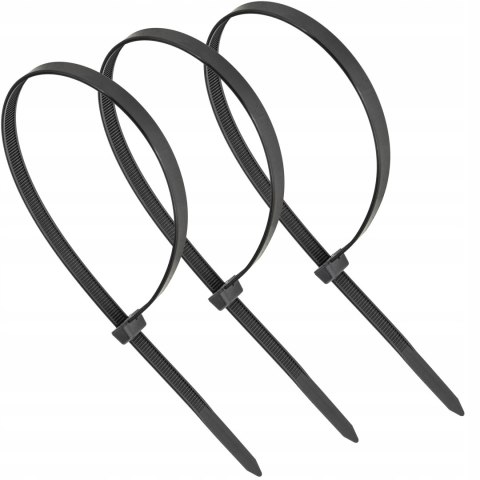 MOCNE OPASKI ZACISKOWE KABLOWE TRYTKI CZARNE TAŚMA 7.6X380MM 100SZT TRYTKI MOCNE OPASKI ZACISKOWE KABLOWE TRYTKI CZARNE TAŚMA 7.6X380MM 100SZT TRYTKI