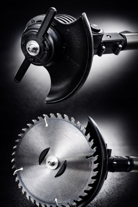 XXXL PODKASZARKA AKUMULATOROWA KOSA OGRODOWA WYKASZARKA NA KOŁACH 36V 2xAKU