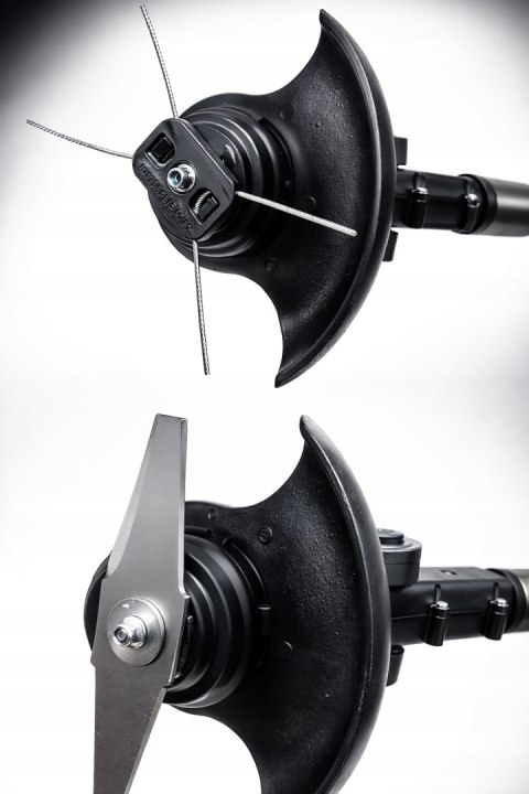 XXXL PODKASZARKA AKUMULATOROWA KOSA OGRODOWA WYKASZARKA NA KOŁACH 36V 2xAKU