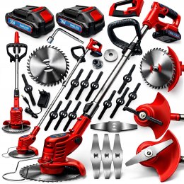 36V 2xAKU PODKASZARKA AKUMULATOROWA KOSA OGRODOWA WYKASZARKA DO TRAWY XXXXL