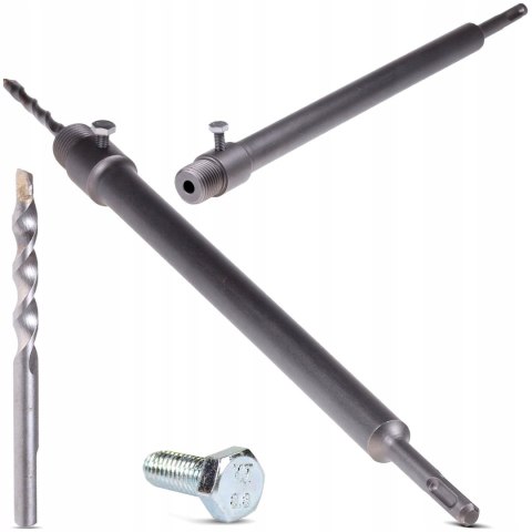 ADAPTER 600mm PRZEJŚCIE SDS PLUS DO OTWORNIC