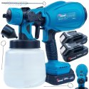 AGREGAT MALARSKI PISTOLET AKUMULATOROWY DO MALOWANIA ŚCIAN MOCNY 24V