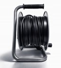 B PRZEDŁUŻACZ BĘBNOWY BUDOWLANY OGRODOWY 25M 3x2,5 KABEL NA BĘBNIE METALOWY
