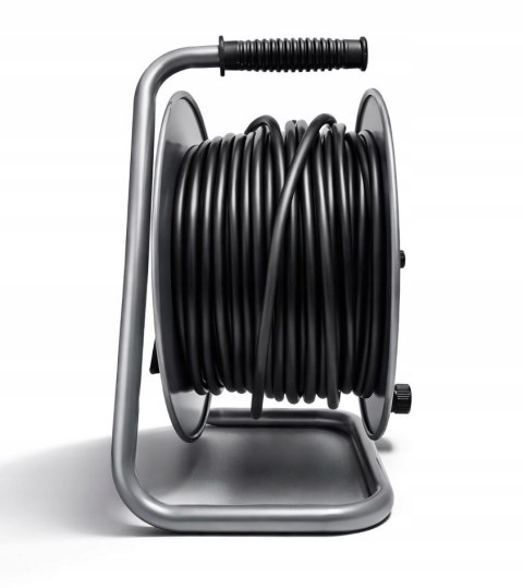 B PRZEDŁUŻACZ BĘBNOWY BUDOWLANY OGRODOWY 50M 3x2,5 KABEL NA BĘBNIE METALOWY