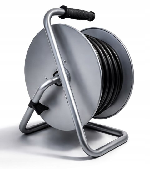 B PRZEDŁUŻACZ BĘBNOWY BUDOWLANY OGRODOWY 50M 3x2,5 KABEL NA BĘBNIE METALOWY