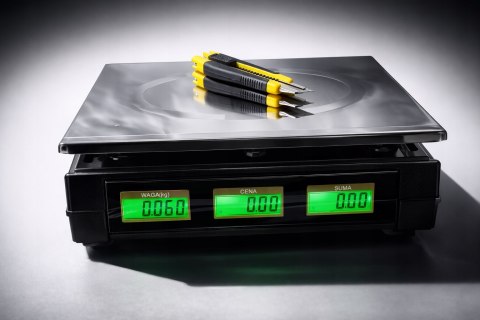 ELEKTRONICZNA WAGA SKLEPOWA LCD KALKULACYJNA 40 kg