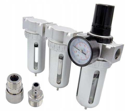 Filtroreduktor powietrza Falon-Tech 3-stopniowy 40/5/2 mikrony 1/2