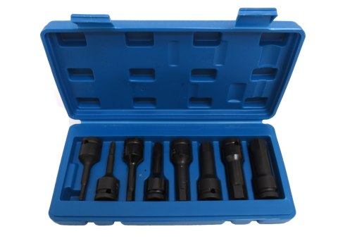 Klucz nasadowy udarowy Falon-Tech 6-kątna 1/2" H5-H19 8el