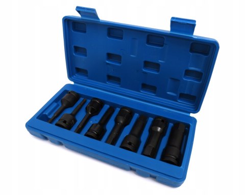 Klucz nasadowy udarowy Falon-Tech 6-kątna 1/2" H5-H19 8el