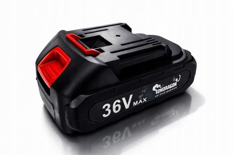 LCD NOŻYCE DO CIĘCIA ŻYWOPŁOTU NOŻYCE AKUMULATOROWE 51CM 2X AKU 36V 2Ah PRO