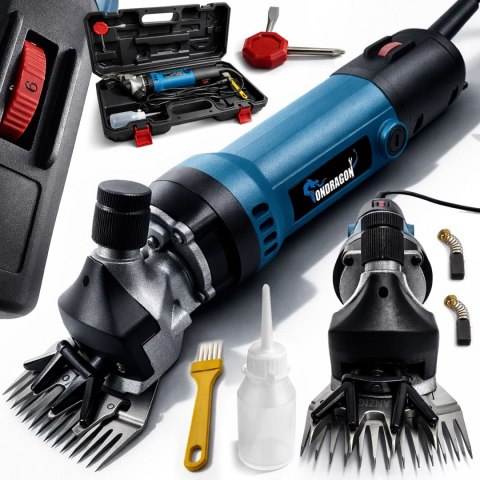 MASZYNKA DO STRZYŻENIA ZWIERZĄT PSÓW OWIEC KONI płynna REGULACJA 1100W