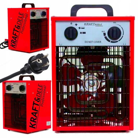 Nagrzewnica elektryczna Kraft&Dele 2,5 kW