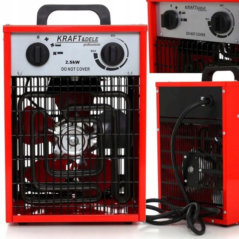 Nagrzewnica elektryczna Kraft&Dele 2,5 kW