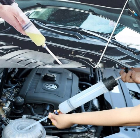 Odsysarka ręczna Falon-Tech 200 ml z wężykami