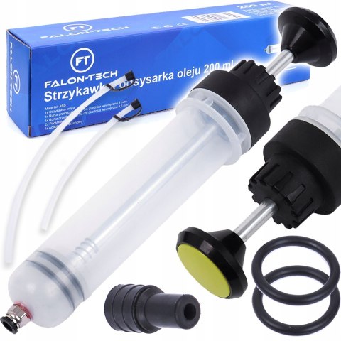 Odsysarka ręczna Falon-Tech 200 ml z wężykami