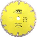 Tarcza diamentowa Inter-Vis IVDBDCUT230222Y 230x22,2mm