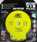 Tarcza diamentowa Inter-Vis IVDBDCUT230222Y 230x22,2mm