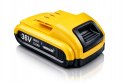 WIERTARKO WKRĘTARKA AKUMULATOROWA 36V ŻÓŁTA 2 AKUMULATORY 5.0Ah WALIZA moc